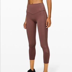 NET Lululemon All the right Places crop II size 10